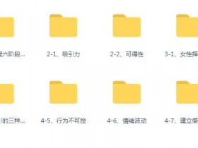 魔卡情感《VIP会员课程》完整版