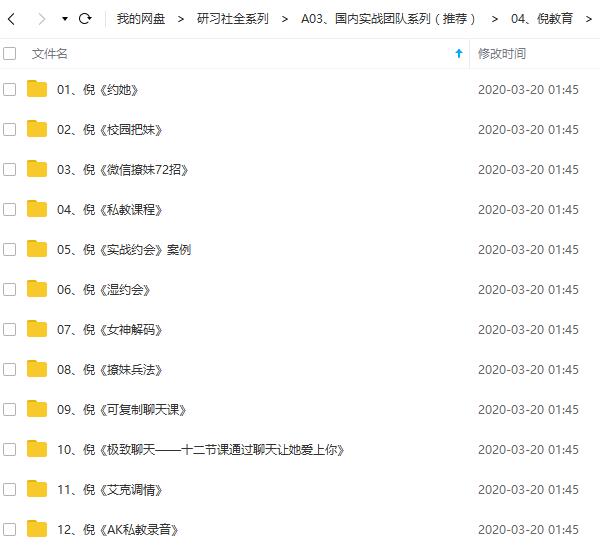 倪团队全集版 PUANEY全集付费内部课